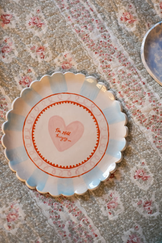 'I'm still hungry' Plate