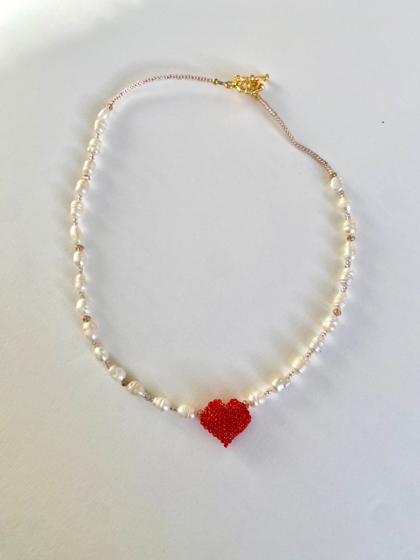 Red Sweetheart Necklace