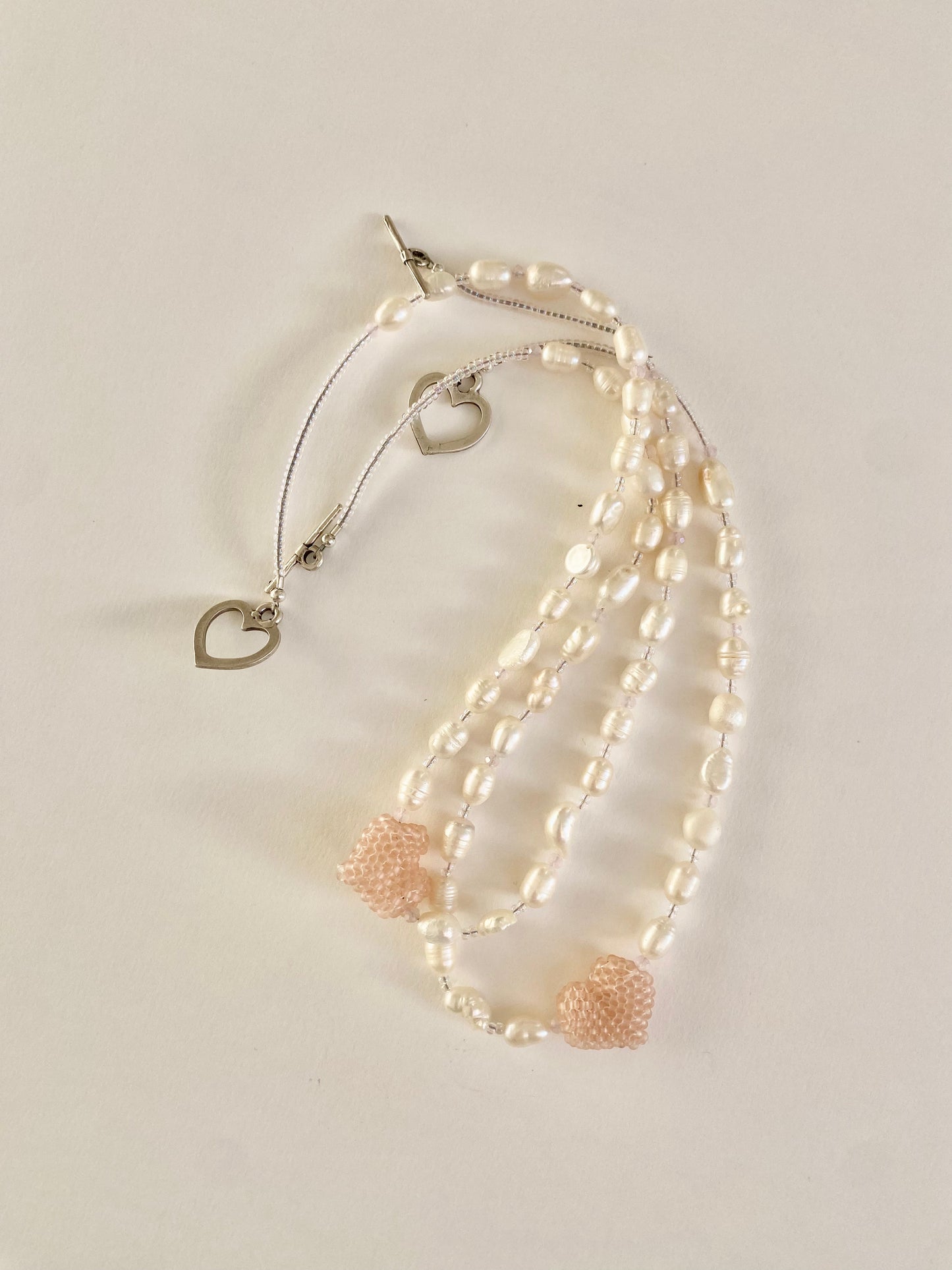 Peach Sweetheart Necklace