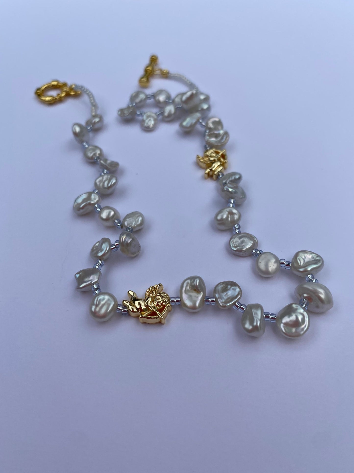 Cupids Kisses Keshi Pearl Necklace