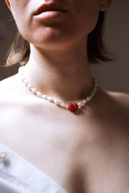 Red Sweetheart Necklace