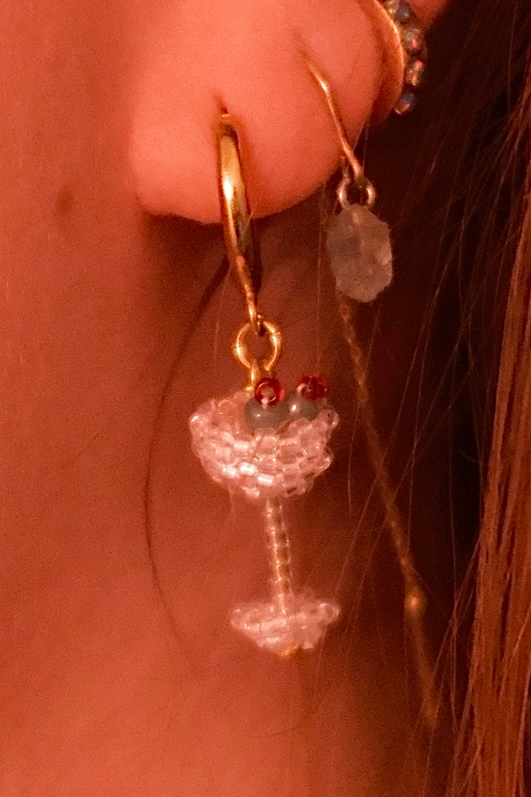 Martini Earring