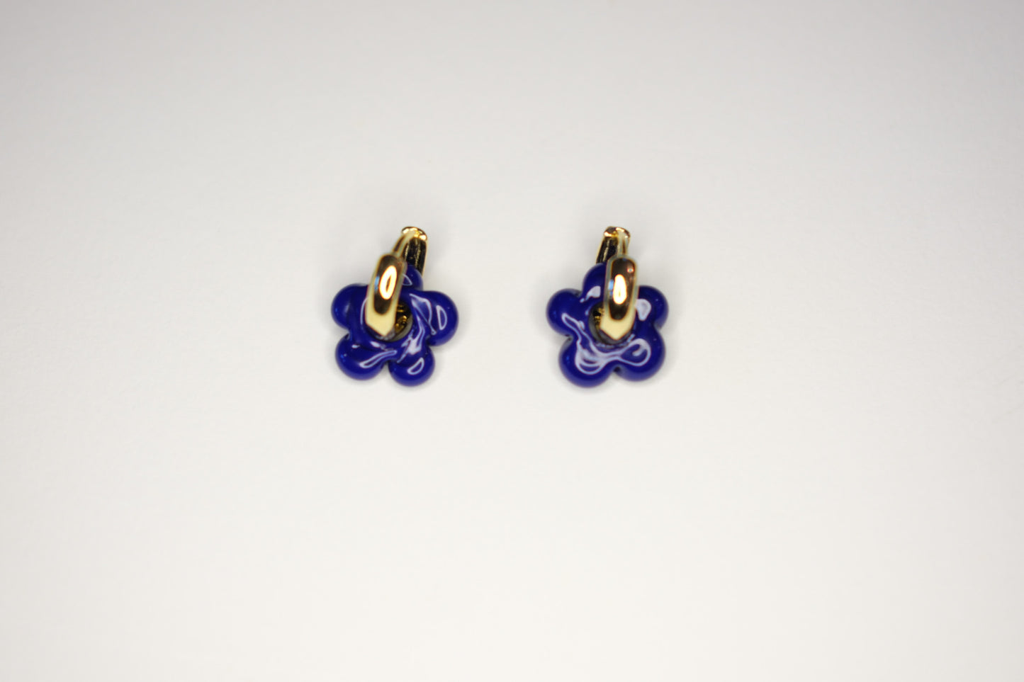 Chubby Chuck Blue Earrings