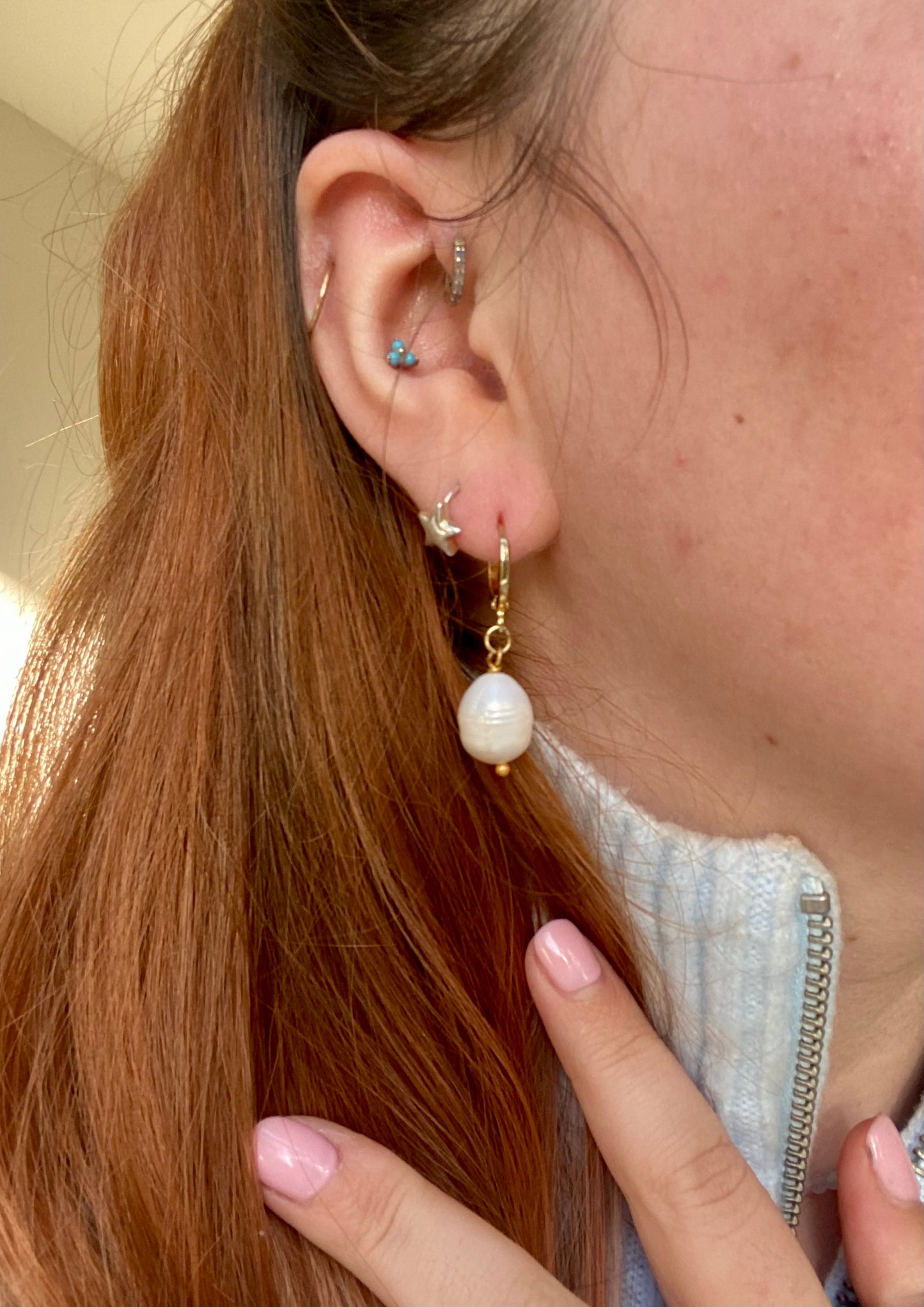 Pearl Drop Earrings