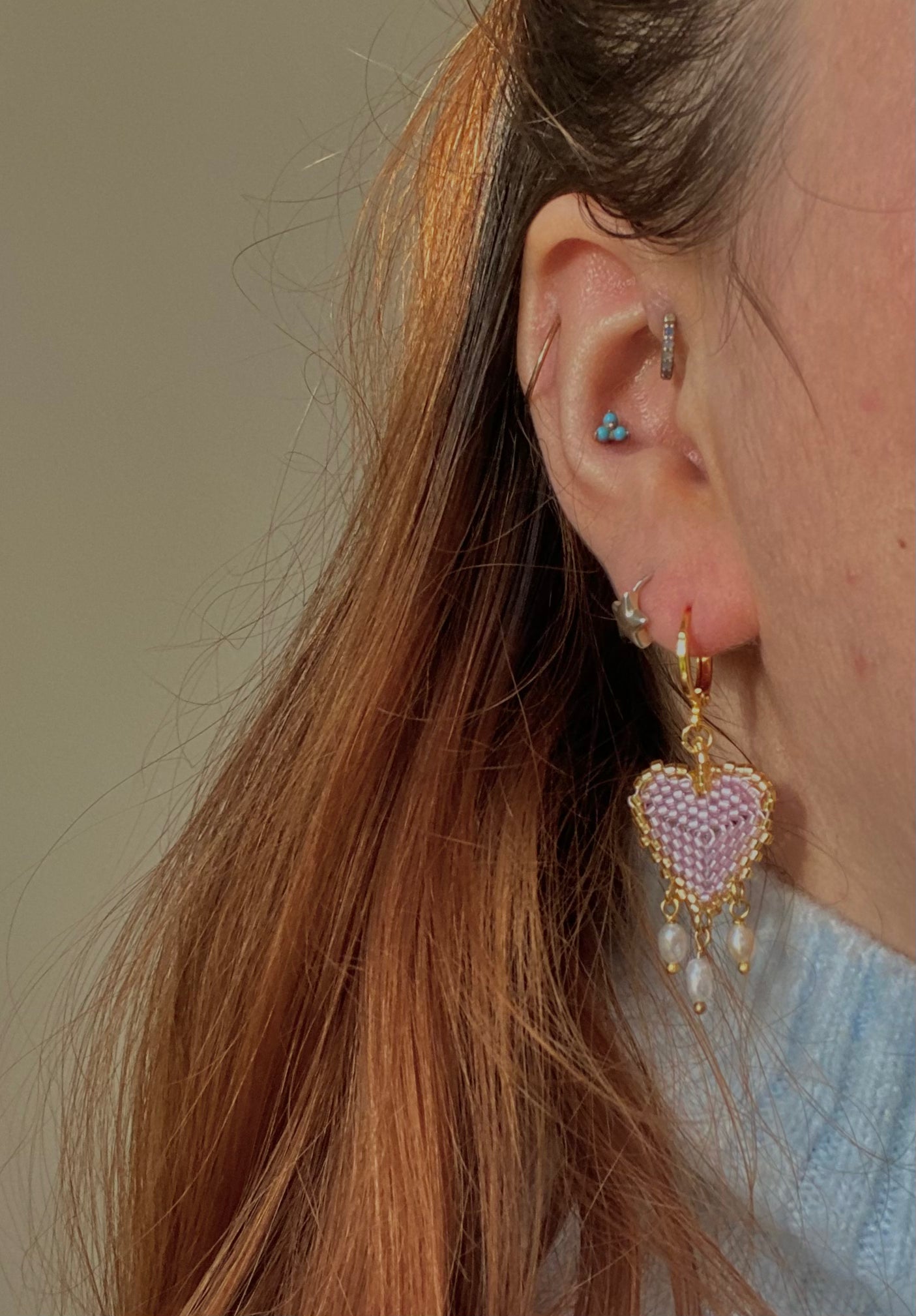 My Delicate Heart Earrings