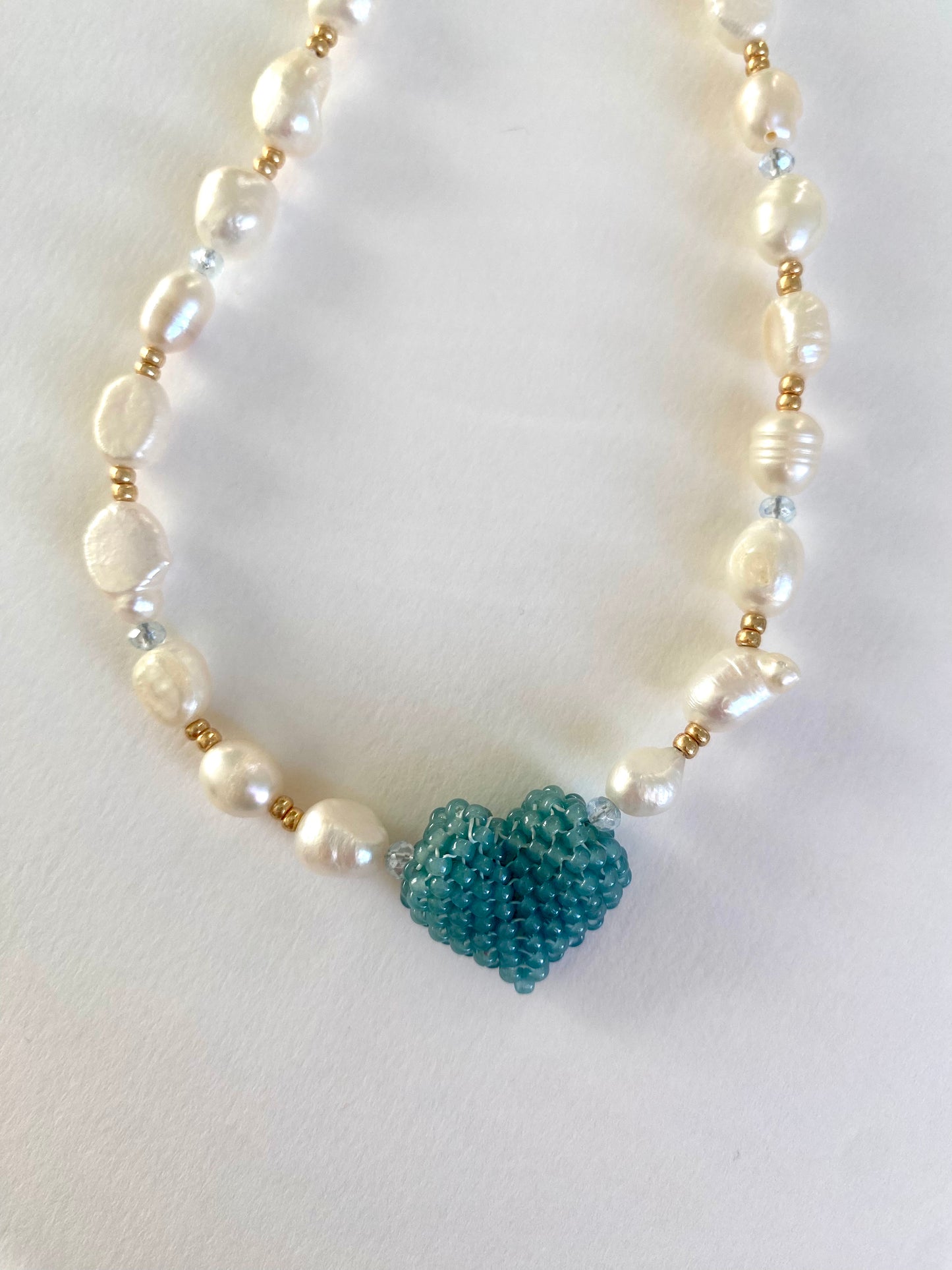 Eucalyptus Sweetheart Necklace