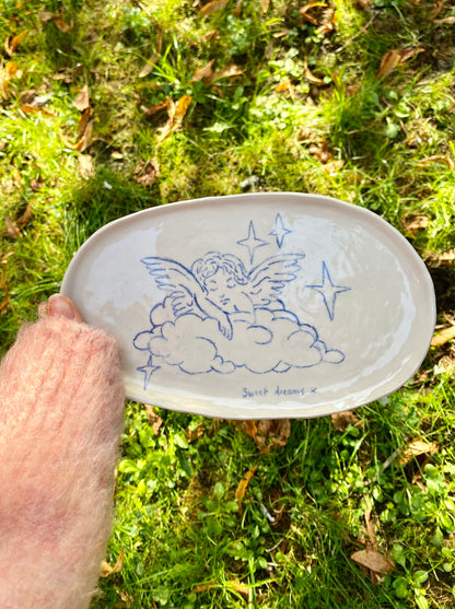 Cherub Ceramic Platter