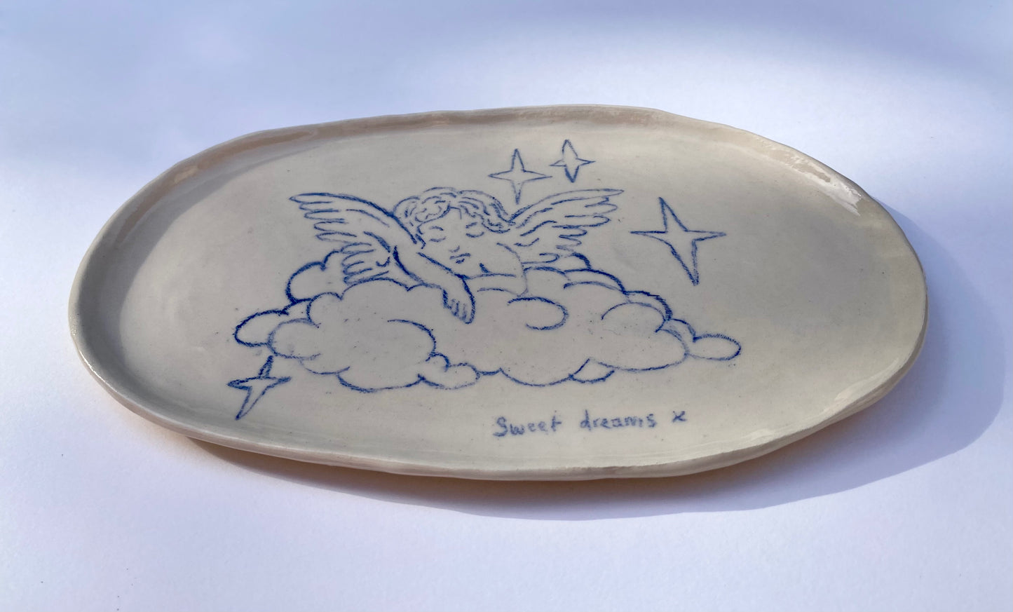 Cherub Ceramic Platter