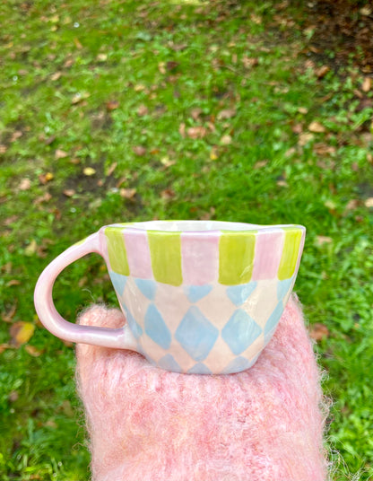 Pastel Diamond Mug