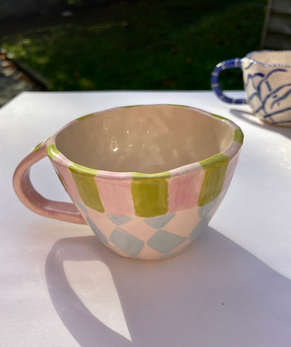 Pastel Diamond Mug