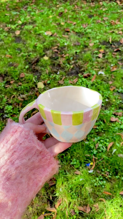 Pastel Diamond Mug